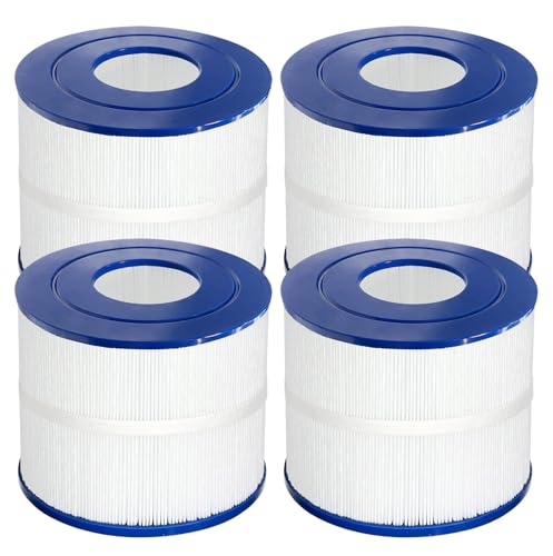 Vickmons 4 Pack PBF40M Spa Hot Tub Filter Replacement Compatible with Pleatco PBF40M, Bull Frog Spas, Wellspring 30 Coreless 10-00282