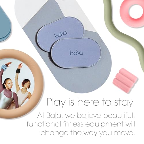 Bala Capsule Sliders for Working Out, Core Workout Sliders - Floor Exercise Sliders & Fitness Gliders for Squats, Lunges, & Push-up Variations - Strength Slides for Yoga, Pilates & Aerobics - Image 6