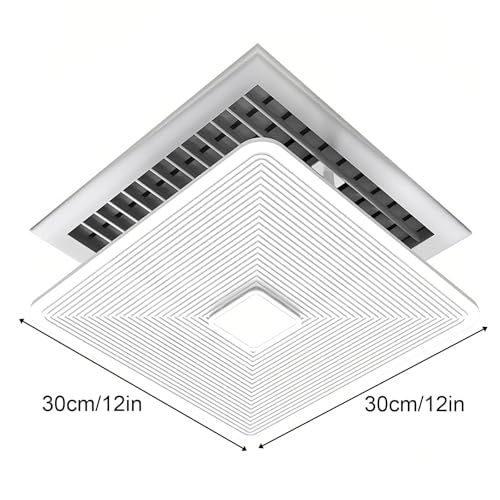 Déflecteur d'aération de plafond suspendu 12x12 pouces pour bureaux