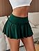 Avidlove Sexy Mini Skirt for Women Solid Ruffle Lingerie Skirt Short Skirts