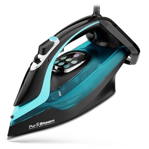 PurSteam SteamTech Elite Iron with Digital Temp Control