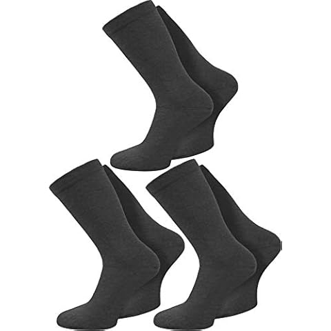normani 3 Paar spezielle Komfort-Socken ohne Gummi Cover