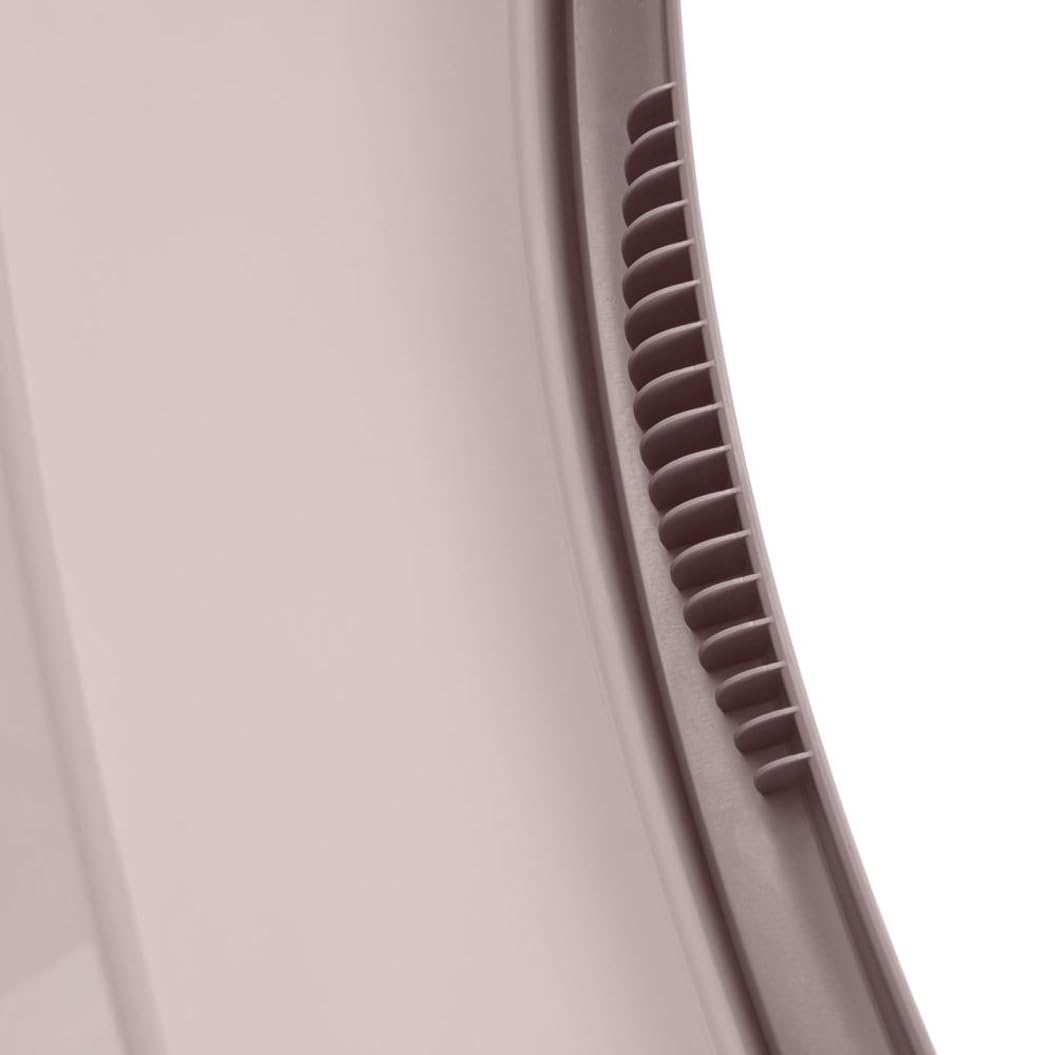 Panier à Linge 50L Ergonomique - Poignées Soft-Touch, Couleur Nordic Pink