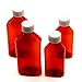 Pharmacy Oval Bottle Amber 4 oz with CR Caps Included (QTY. 100) - Prescription Pharmacy Bottle, Pharmacy Container, Prescription Plastic Container by Sponix