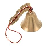 NOLITOY 風水鈴 古銭ペンダント付き風水ベル 豊穣 祈願 室内装飾用 伝統チャーム 家守護インテリア掛け飾り