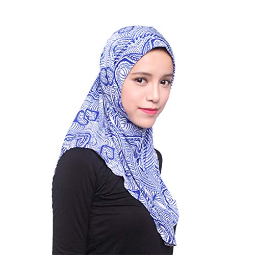 XINNI Women Muslim Polyamide Turban Lady Hijab Islamic Headcover Head Scarf for Summer4