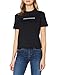 Produktbild Calvin Klein Jeans Damen Shrunken Institutional GMD Tee Hemd, Black, XL