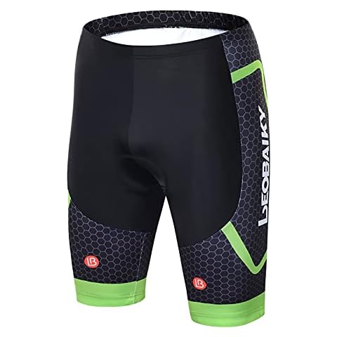 Mars Jun Fahrradhose Herren mit Polsterung, Radhose, Gepolsterte Radlerhose mit 3D Sitzpolster, MTB Hose, Shorts Mountainbike, Fahrradunterhose, schnell trocknend Cover