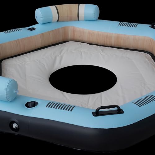 Image of Maccabi Art Floating Water Tahoe Sports Pad Foam Mat, Lake & Pool Sports Pad, Durable Multi-Person Floating Mat for Summer Fun