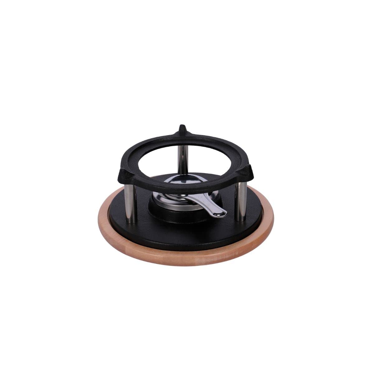 Rotel 1510150 - Servizio per fonduta al formaggio, fonduta tradizionale svizzera, 2L, 6 persone, set per fonduta, ghisa di alluminio, legno, plastica, smaltata, 21 x 31 x 17,2 cm, diametro 21 cm