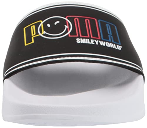 PUMA Leadcat 2.0 SmileyWorld (Little Kid) Puma White/Puma Black/High-Risk Red/Royal Blue 1 Little Kid M2