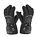 LRX Gants Chauffants Moto Gants électriques Chauffants 7.4V 2200mAh Batterie Rechargeable Coupe-Vent Gants Hiver for Le Ski de Moto Scooter Vélo équitation