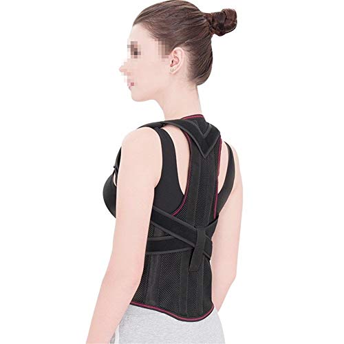 Correcteur de posture pour homme et femme ajustable en néoprène respirant