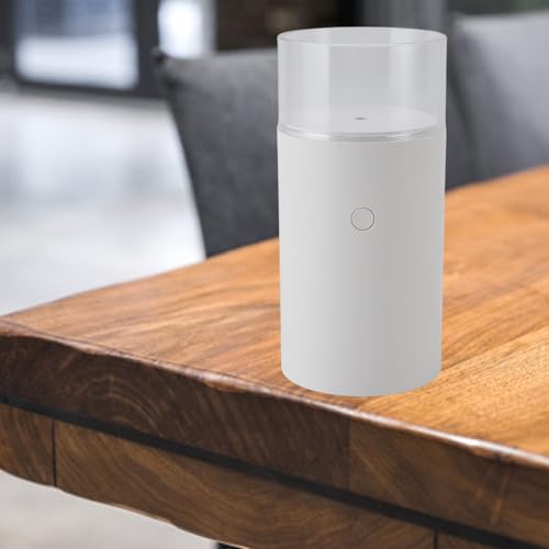 Difusor eléctrico aroma 60ml con luz vela USB blanco miniatura 7