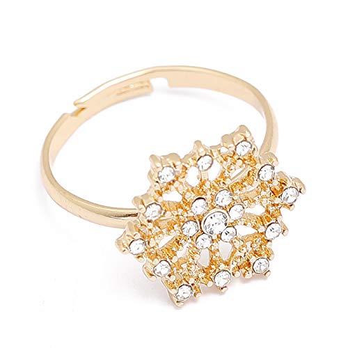 Bijoux de Noël anneau élan et bonhomme de neige pour vos soirées d'hiver