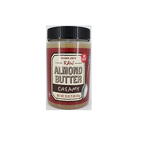 Trader Joe's Raw Almond Butter Creamy Unsalted 16oz