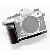 Amazon | Iborrys 高級レトロ実木 カメラグリップ 、対応 OM SYSTEM OM