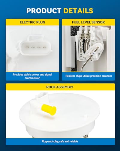 Image of PHILTOP Electric Fuel Pump Assembly Fits for Mazda 3 2014-2018 L4 2.0L /2.5L, FG2004