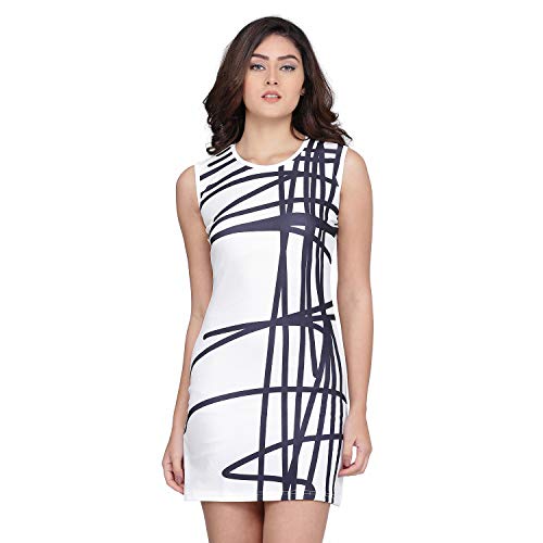 Image of J B Fashion Lycra Polyester a-line Dress