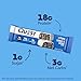 Quest Nutrition Crispy Cookies & Cream Hero Protein Bar, 18g Protein, 1g Sugar, 3g Net Carb, Gluten Free, Protein Snack, Keto Friendly, 4 Count