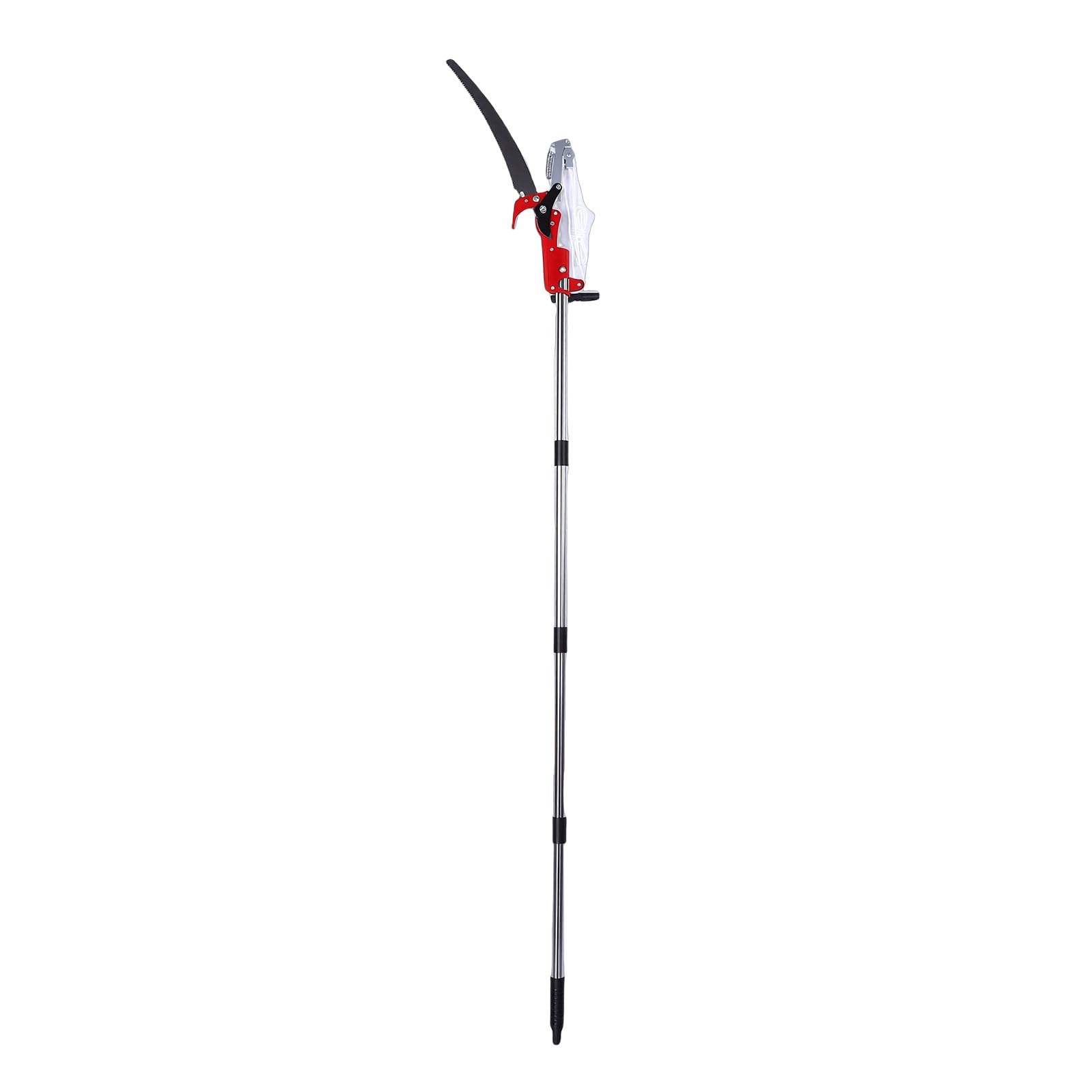 Ejoyous Sierra de Pértiga, Podadora Manual de árboles de Acero Inoxidable con Hoja de Acero SK5, Poste Ajustable de 3 Pies a 14 Pies, Liviana de 63.8 Oz para Podar árboles, Jardín, Paisajismo, Uso