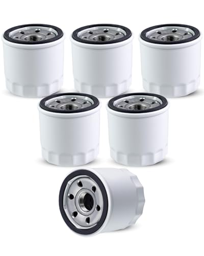 HH150-32430 Engine Oil Filters Fit for Kubota B Series Compact Tractors B7300HSD B7400HSD B7410D, Universal Filter Replace HH1J0-322430 70000-15241 100800, 6 Pcs