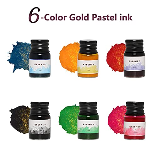 Essshop 3 Purple Glass Calligraphy Pens Crystal Glass Dip Pen And Color Ink Pen Holder Set Art Supplies For Signatures, Beginners Journaling Lettering Drawing Holiday Gift Decoration #TOP3