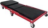 Generisch 2 in 1 Montagerollbrett Werkstattliege KFZ Rollbrett Werkstatthocker Bequem NEU