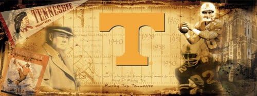 Tennessee Volunteers Vols UT Vintage Sports Wall Mural Wallpaper 3' x 8'