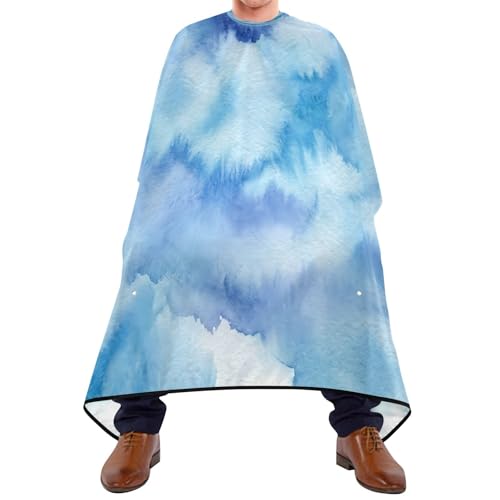 Capa de barbería impermeable para hombres Kigai Blue Haze miniatura 1