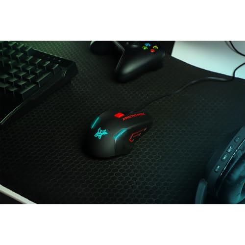 Image of Arctic Fox Wired USB Gaming Mouse with Breathing Lights and DPI Upto 3600 (Deep Navy Blue)