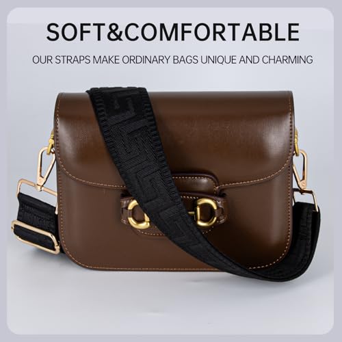 Image of Dksongr Purse Straps Replacement Crossbody Wide Bag Strap for Purses Adjustable shoulder Straps for Women bags