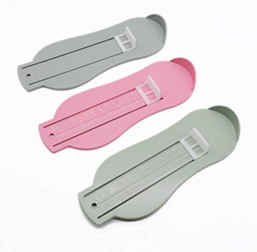 Woiwo 3Pcs Baby Foot Measuring Device Family Children Buying Shoes Small Foot Measuring Device With Scale 0-8 Years Old #TOP23