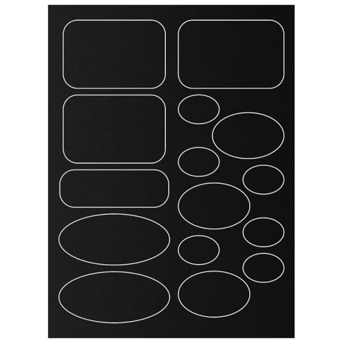 BOUMVID Daunenjacken Flicken aus Nylon, Selbstklebend Reparatur Klebeband Flicken, Wasserdichter Selbstklebende Reparaturflicken für Daunenjacke, Jacken, Zelte, Oberbekleidung (15 Stück, Schwarz)