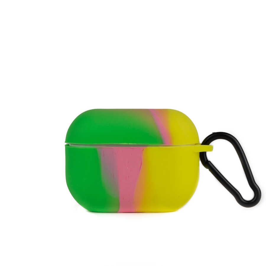 Zore Apple ile uyumlu Airpods Pro Airbag 29 Silikon Kılıf NO6