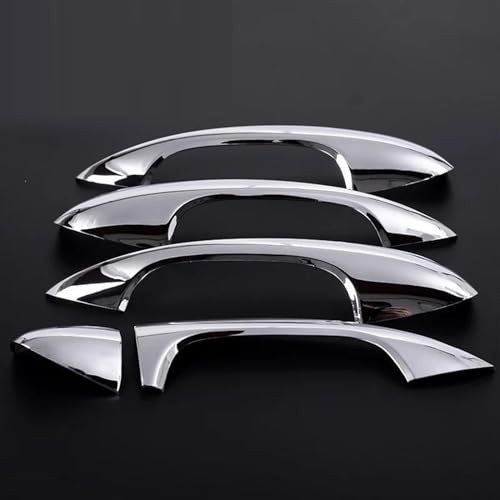 Accesorios de automóvil manija puerta Benz Clase C E GLC embellecedor plata