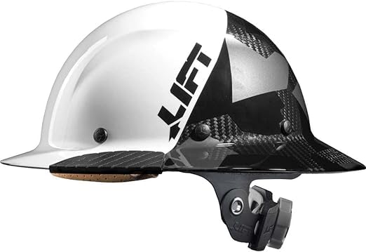LIFT Safety HDF50C-19WC Lift Safety DAX Fifty 50 - Casco duro de ala completa de fibra de carbono