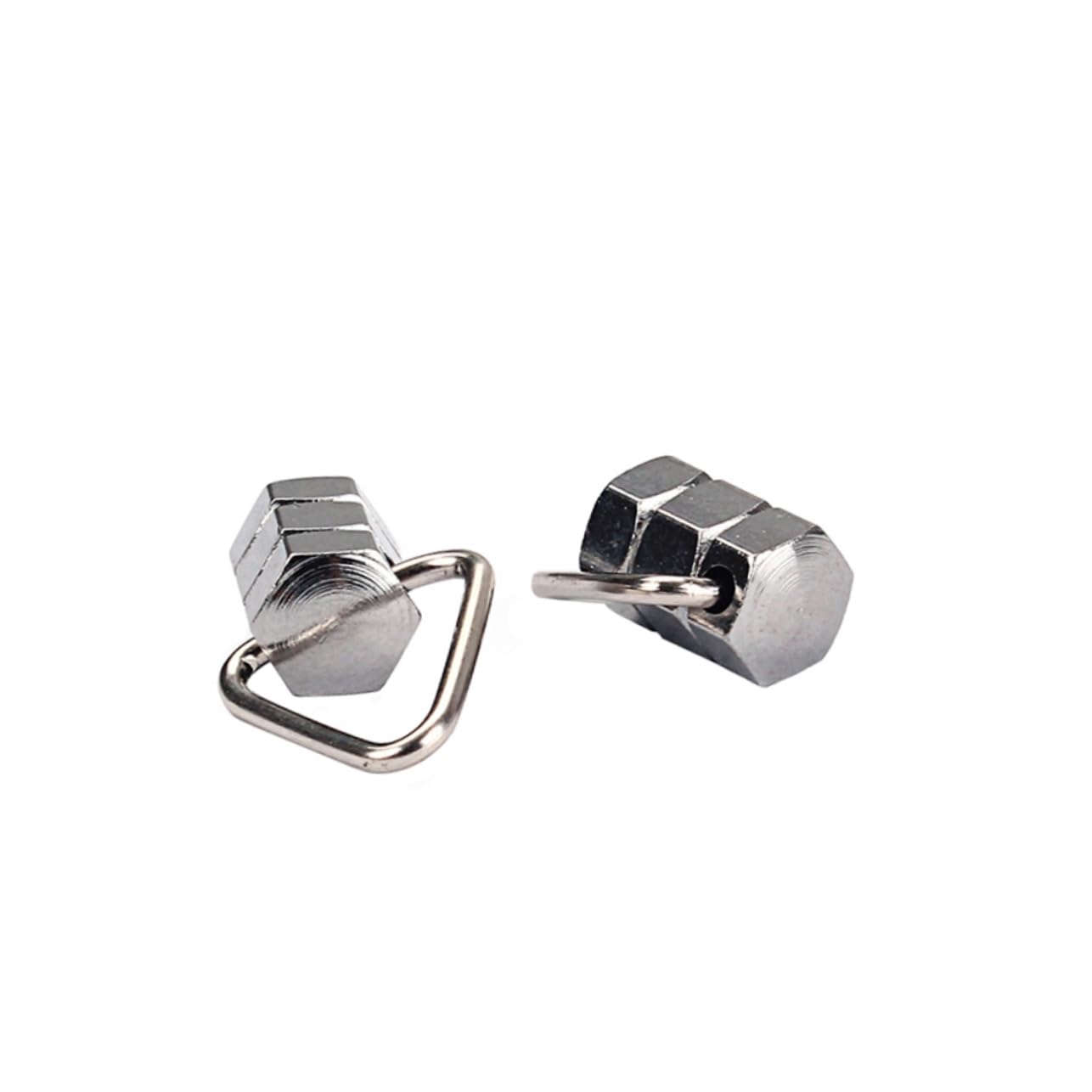 ULDIGI Banjo Strap Button Guitar Strap Locks Small Silver Lock Sturdy Iron Material