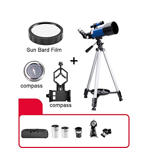 Telescopio para niños 70 mm apertura 400 mm AZ montaje miniatura 2
