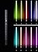 Produktbild Metall Lightsaber Grade Light Säbel Lichtschwert Schwert Metallgriff 11 Farbwechselbeleuchtung, Kinder Erwachsene Spielzeug Geschenk Requisiten, Sound Vibrationseffekte Licht Säbel (B)