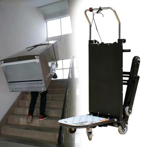 Carretilla eléctrica para escaleras 500kg capacidad miniatura 1