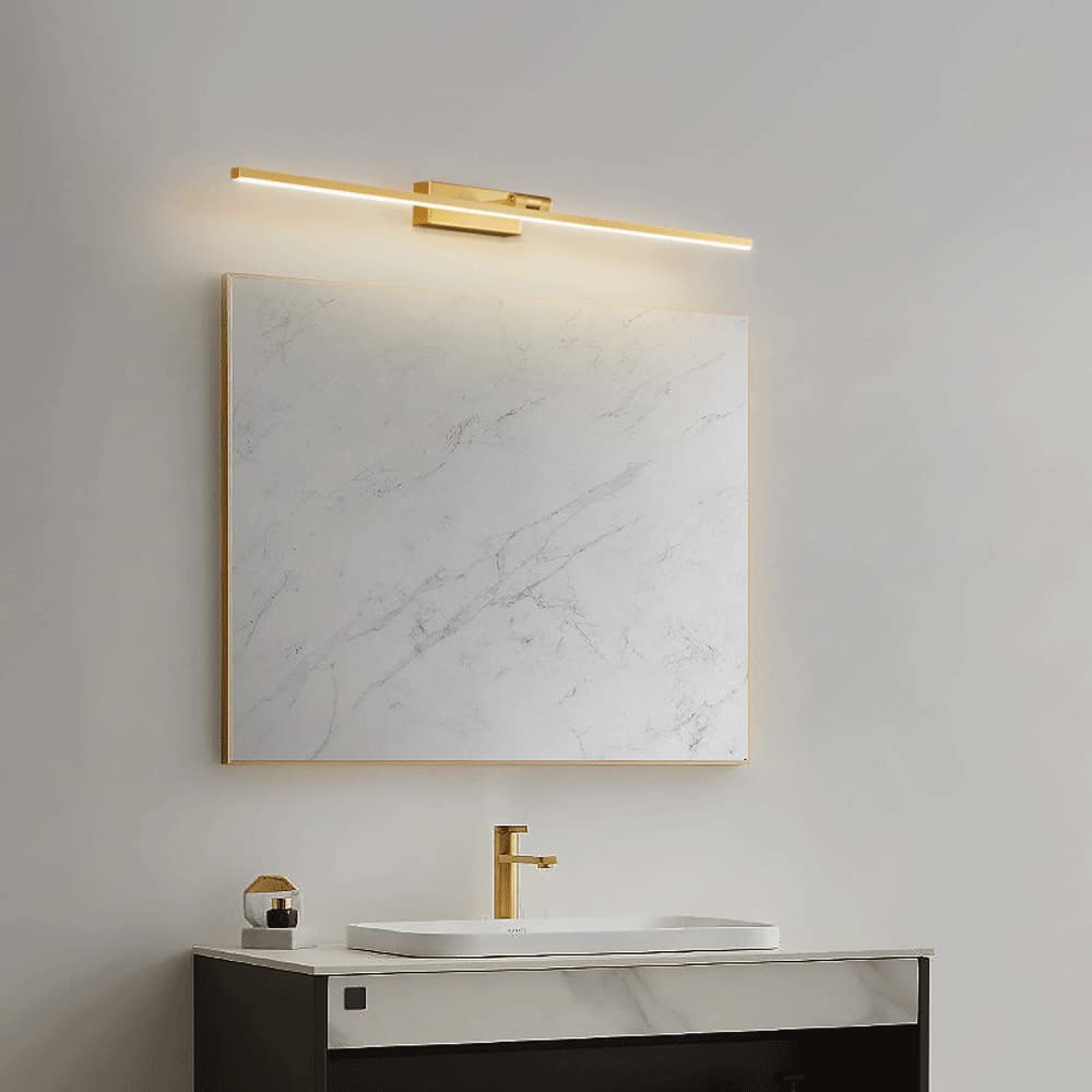 Lampe de Miroir à LED Longue Bande pour Salle de Bain Lampe de vanité Éclairage de Maquillage câblé Lampes murales pour vanité sur Armoire à Miroir Lumières Avant de Miroir de Salle de Bain