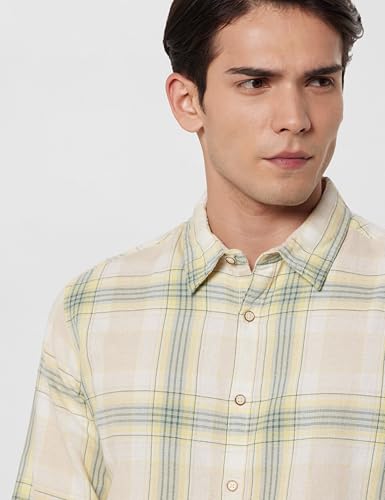 Image of Pepe Jeans Men's Regular Fit Full Sleeve Checkered Cotton Casual Shirt | Check Shirt for Man | Smart & Stylish | Multiple Styles | Mens Casual Shirts