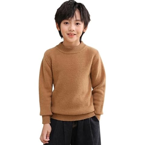 Pull en Laine De Feuilles Enfant Cover