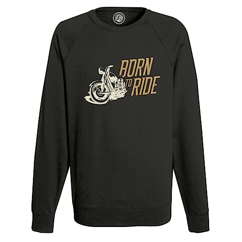Sweat Moto Born to Ride Idéal pour Sorties en Big Bike entre Amis