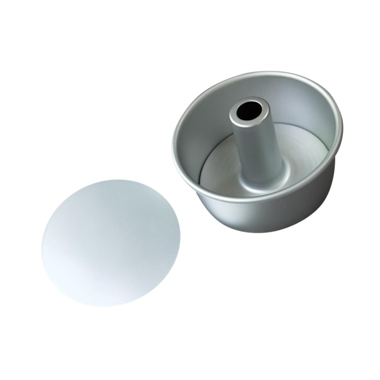 BESPORTBLE 2 Juegos Molde para Pastel Redondo Hueco Fondo, Aluminio