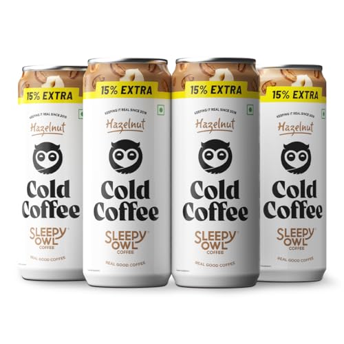 See full amazon price history chart for Sleepy Owl Salted Caramel Cold Coffee Liquid|4 X 230Ml Cans|Made With Real Milk & Coffee|No Preservatives Sleepy Owl Salted Caramel Cold Coffee Liquid|4 X 230Ml Cans|Made With Real Milk & Coffee|No Preservatives (B0CXTN3JMW) Amazon Price History, Amazon Price Tracker