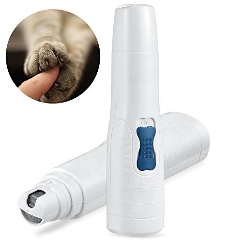 URPOWER Pet Nail Grinder Electric Premium Pet Nail File Gentle Paws