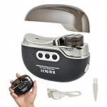 4-in-1 Multi-Functional Electric Nail Clippers, 3 Speeds Electric Nail Trimmer with LED Light, Rechargeable Automatic Nail Clippers with Polishing/UV Nail Lamp/Nail Grinder for Kids, Adults & Seniors