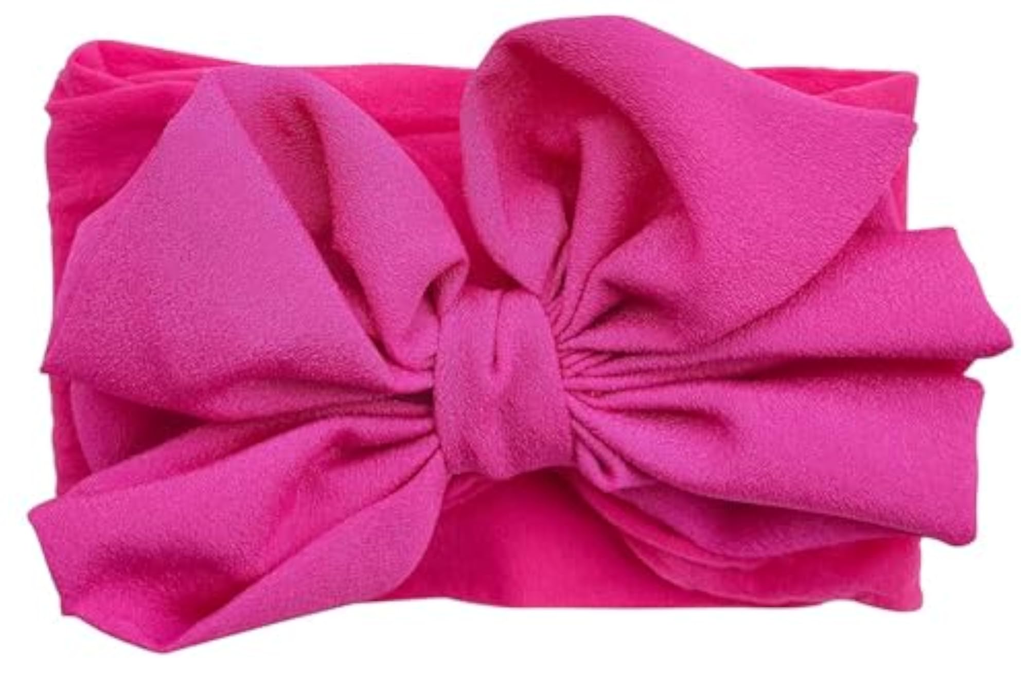 6 Pcs Premium Soft Bow Headband, Stretchable Patti Band